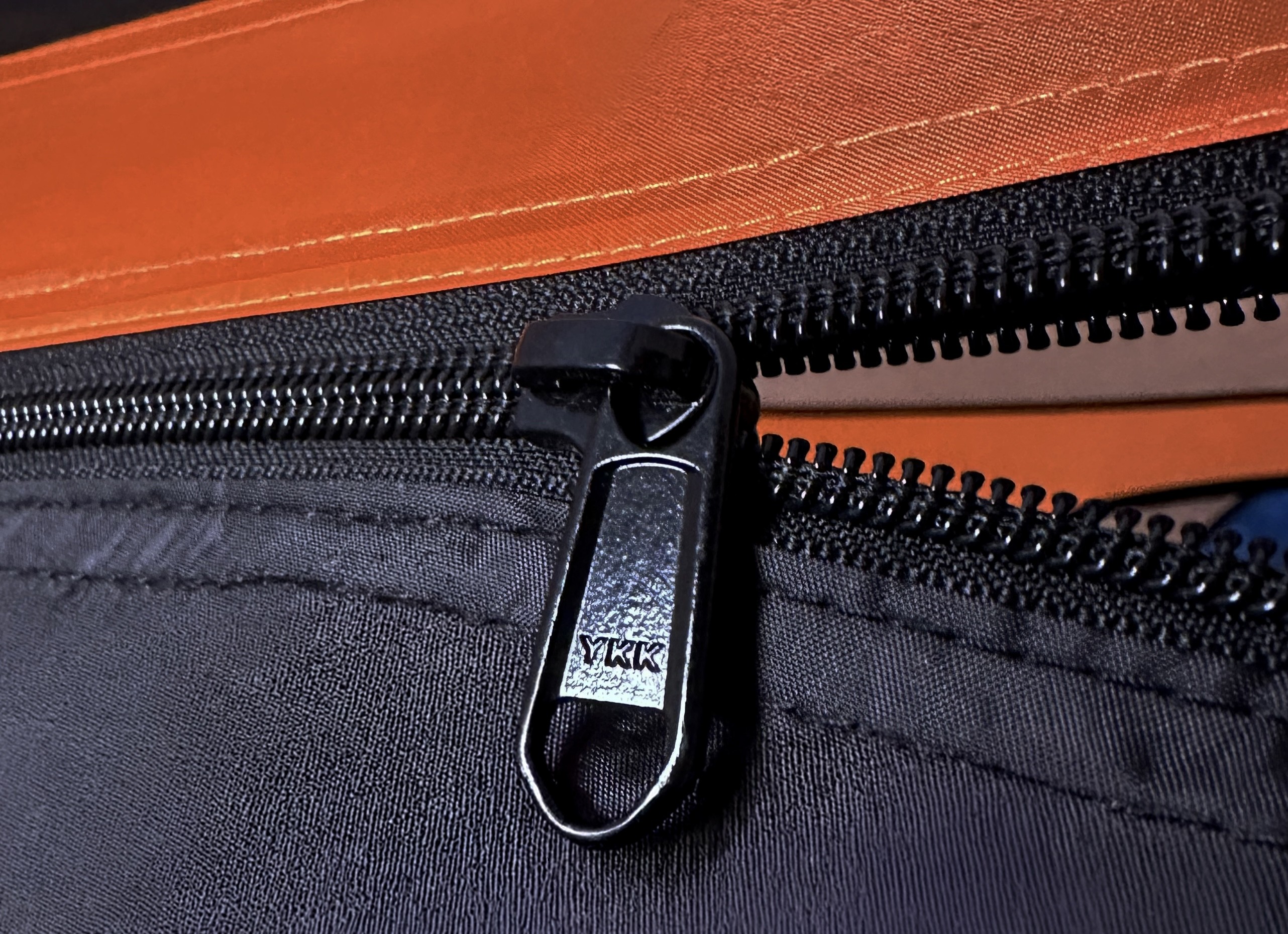 YKK zipper detail on Campstash tent